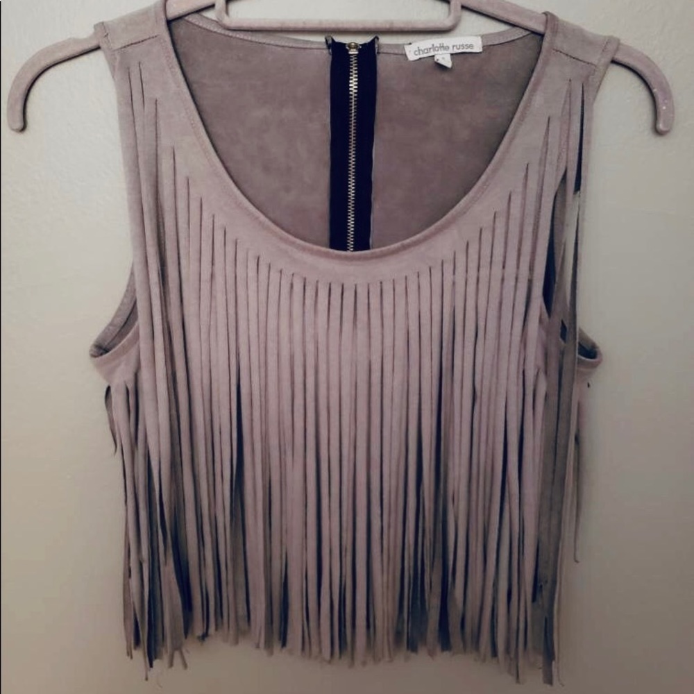 Fringe Crop Top